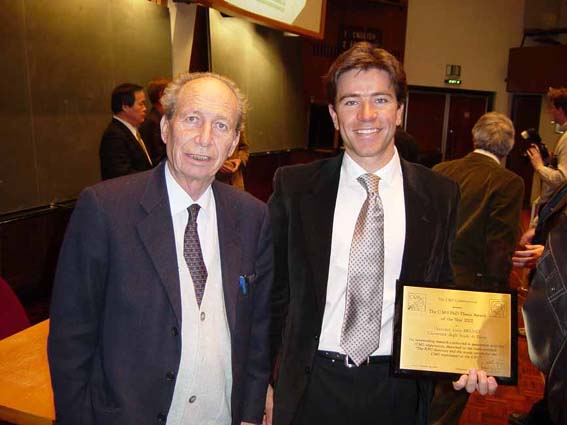 Lorenzo Foa and Giacomo Bruno, February 2003. Lorenzo Foa and Giacomo Bruno, February 2003.