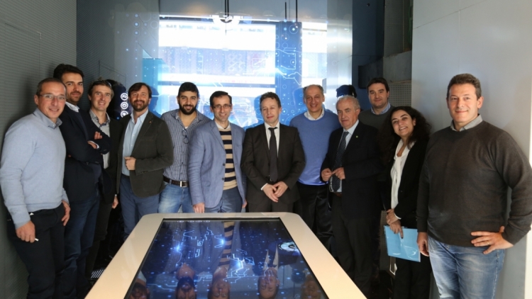 Representatives of the institutes involved in the “Fiber Optic Sensor Systems for Irrigation” (FOSS4I) project met on 11 January in Beirut, Lebanon, to sign a collaboration agreement (Image: Georges Abi Aad/UKLTH)