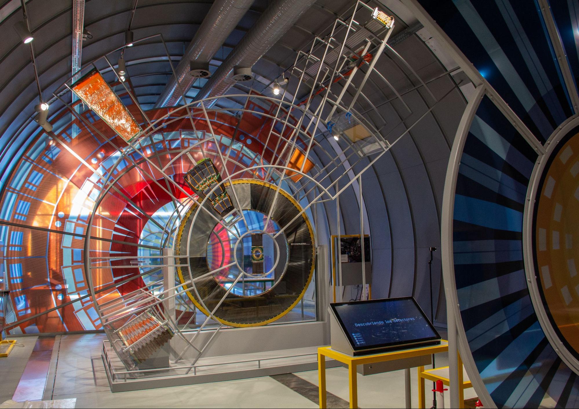 Detector exhibit at the CERN Science Gateway