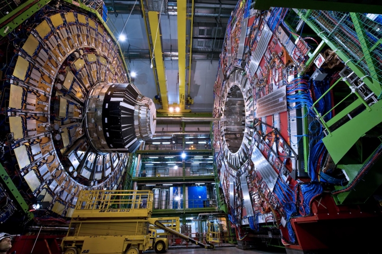 View of the CMS Detector before closure in 2008. (Image: CERN)