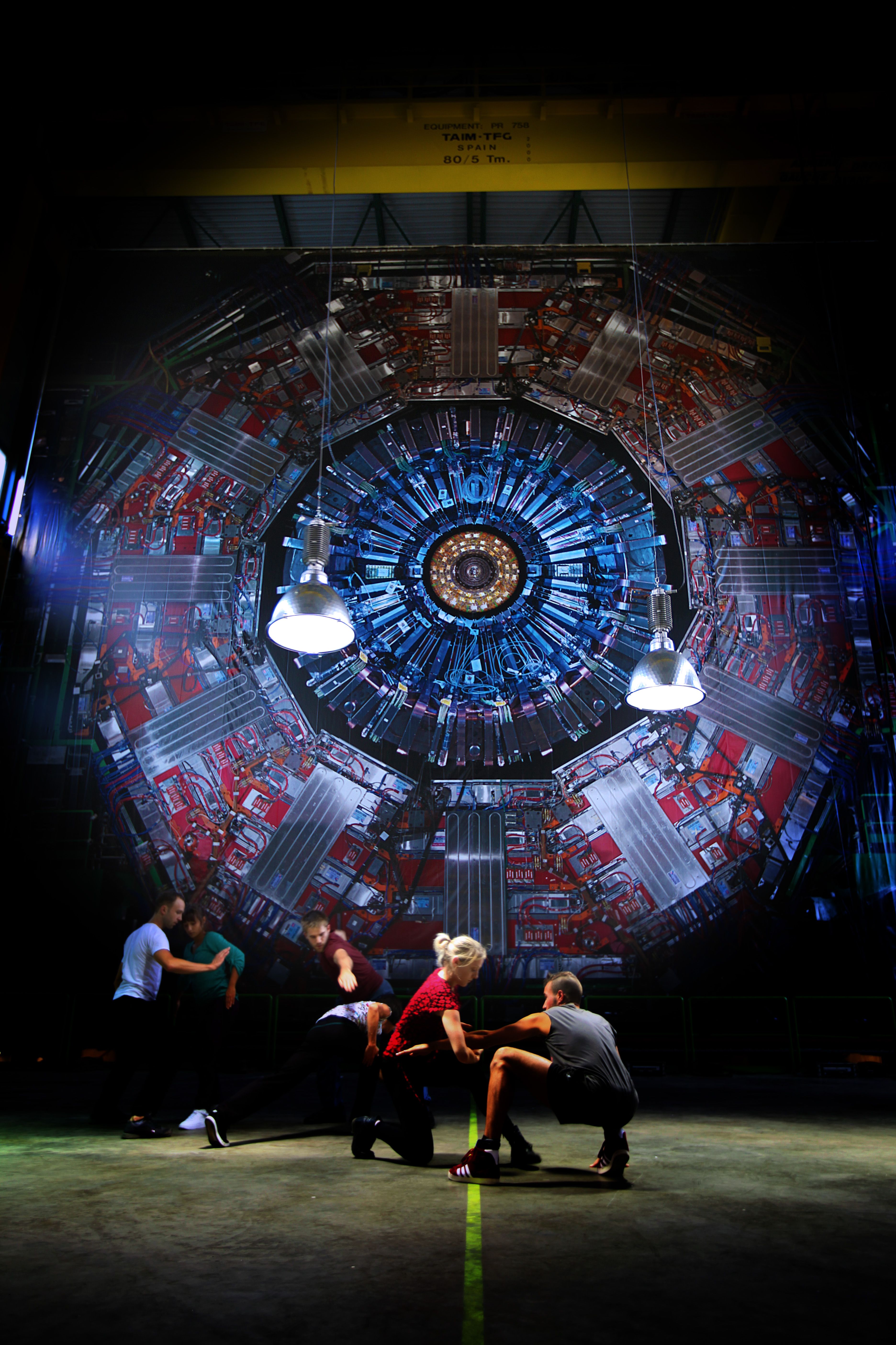 Quantum Leaps Cern Artists Team Up For Performance At Cms Cms Experiment