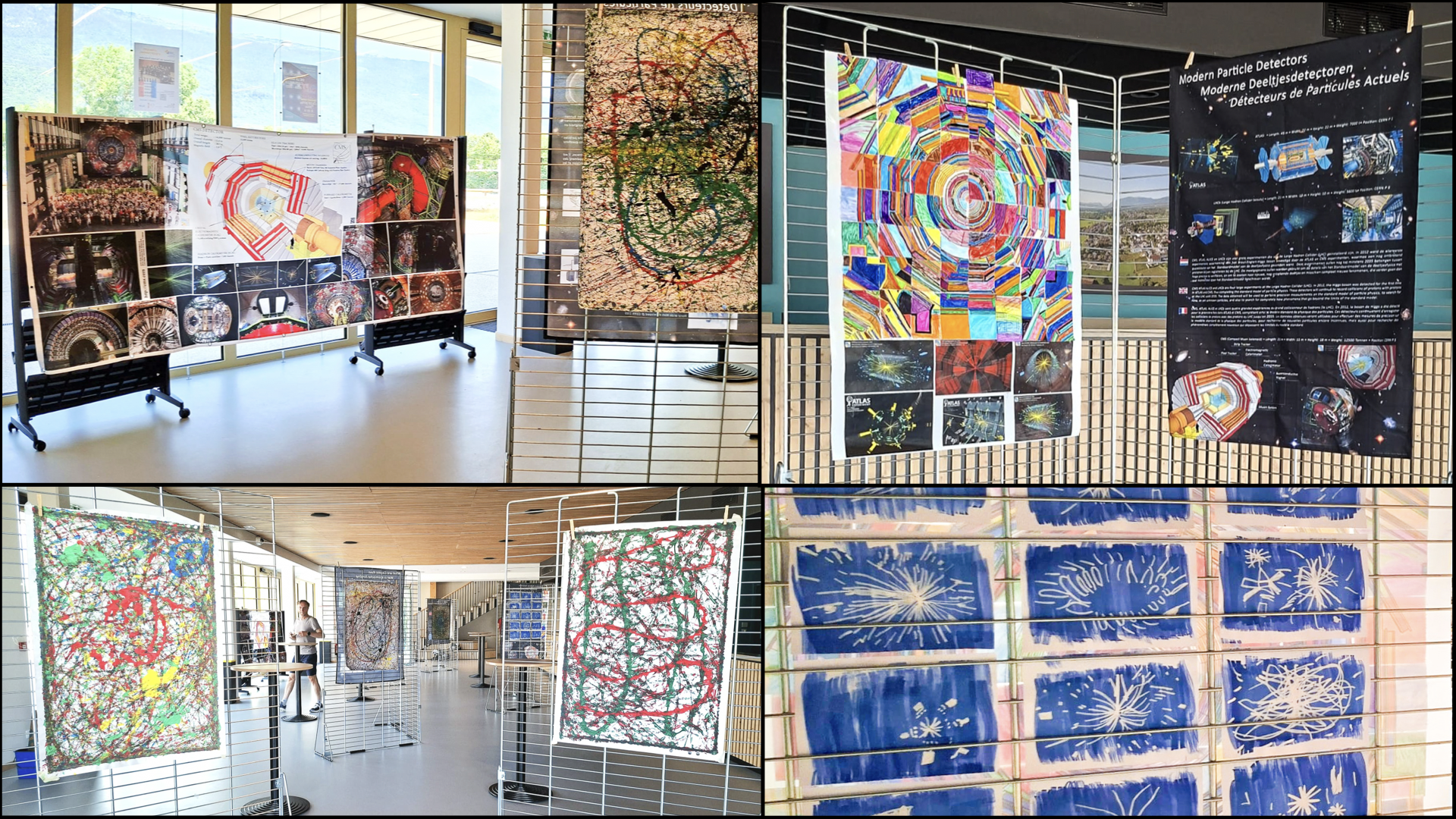 Scenes from the exhibtion space