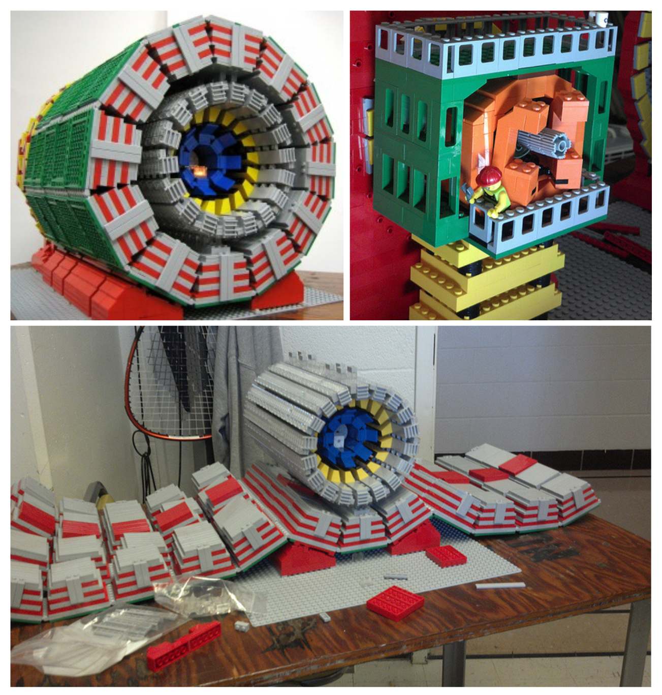 Large CMS LEGO Model