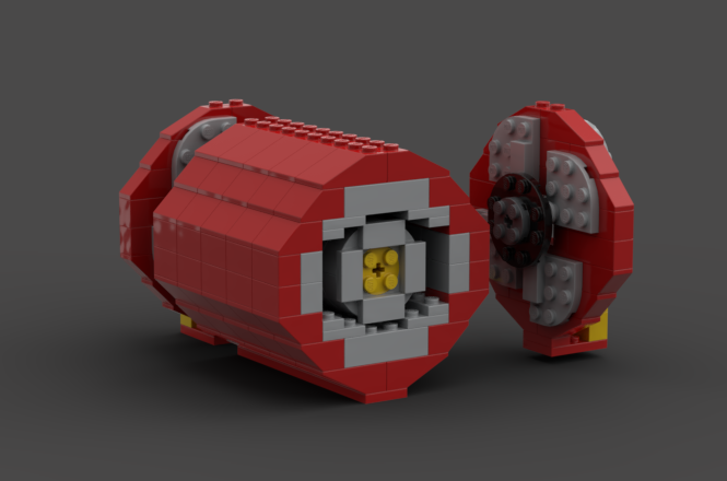 Mini CMS Lego model