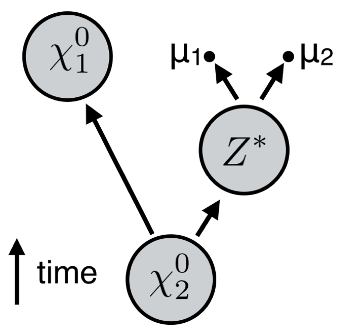 graph showing Higgsino decay