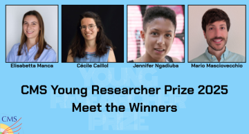 The winners of the 2025 CMS Young Researcher Prize